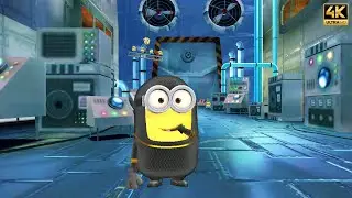 Despicable Me Minion Rush Gru's Lab (Special Mission) with Spy Gru Minions | iOS 4K 60FPS