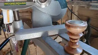 Wood Turning Log To Candle Holder, Not My Best Design