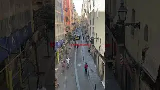 Streets of el raval #travel #love #morning #spain #subcribe #funny street was built 1400s #history