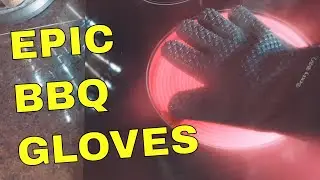 Heat Resistant Test - Benty BBQ Silicone Grilling Gloves and Oven Mitts Review
