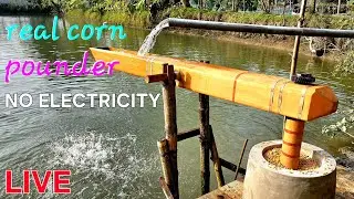 water energy by corn pounder mill EP- 33
