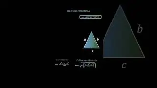 Herons formula #mathematics #animation #heronsformula #learning #fyp