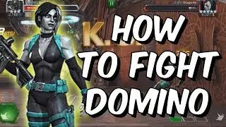 How To Fight Domino - Tips & Tricks - Marvel Contest Of Champions