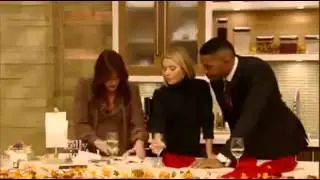 Katie Brown's Thanksgiving Ideas intervewLive with Kelly and Michael