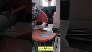 Cutting process of insulation brick #Shorts