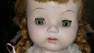 cleaning up a 1950's Saucy Walker doll