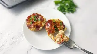Ground Chicken Meatloaf Muffins Recipe