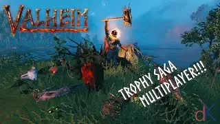 Valheim Trophy Hunt - SAGA First Time Multiplayer Event (3hrs)! (DE/EN)