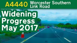 Worcester Southern Link Road dualling (May 2017)
