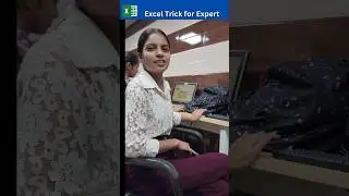 Excel Trick for Experts❤️❤️👌 #viral #trending