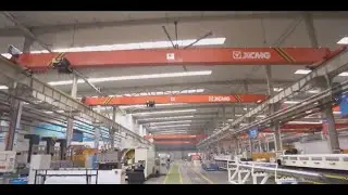 More Than 300 Sets Cranes Service for XCMG Production Line