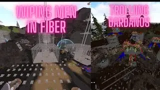 Solo wiping Men in Fiber and Trolling Dardanos | ARK | Bobs Gone Wild