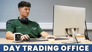 My New MINIMALISTIC Day Trading Office Setup