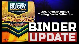 2017 Tap N Play ARU Rugby Trading Cards | Binder Progress