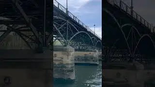 Walk Along Voie Georges Pompidou Paris 🇫🇷 | Scenic Riverside Walk by the Seine 4K 🚶&zwj;♂️✨ #Shorts