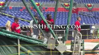 Adam Jones - 2013 WBC (Team USA Workout Day Miami)