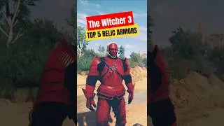 Ведьмак 3: Топ-5 самых красивых реликтовых доспехов #shorts #witcher