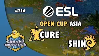 Cure vs SHIN - TvZ | ESL Open Cup #216 Asia | Weekly EPT StarCraft 2 Tournament