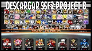 Descargar ssf2 project b  patch9 version mas reciente (link mediafire)