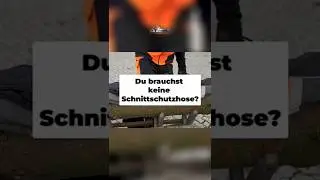 Warum Schnittschutzhose? - Stihl Advance X Light #stihl #husqvarna #woodworking #chainsaw