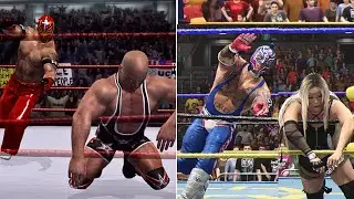 WWE Smackdown Vs RAW 2007 Vs. WWE 2K25! (Epic Finishers Comparison)