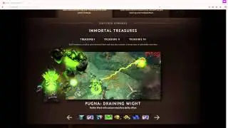 Dota 2 Immortal: Draining Wight (Pugna)