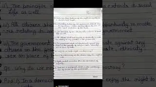 CLASS 9 CIVICS ( CH = DEMOCRATIC RIGHTS ) IMPORTANT QUESTIONS ANSWERS