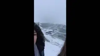Iceland!! 🇮🇸 first time! 🗺 American Hapa girls traveling the world! Gulfoss falls Reykjavik