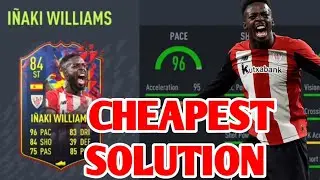 fifa 22 inaki williams record breaker sbc | cheapest solution insane card