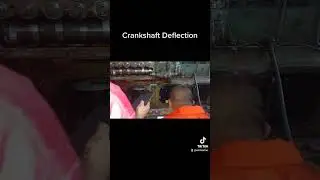 crankshaft deflection