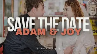 Adam and Joy save the date ❤️ #adamfinallyfoundhisforeverjoy