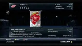 NHL 14 HUT CHRISTMAS PACK BREAK - PACK #1