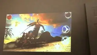 Kindle Fire HD Gameplay with AAXA P2 Jr Projector