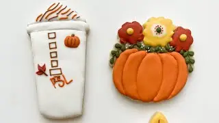 Hello Fall Cookie Decorating Class by Sugar Bloom Cookie