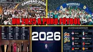 ⭐ &iexcl;UN A&Ntilde;O NUEVO A PURO F&Uacute;TBOL! ⭐ | Las COMPETENCIAS que se JUGAR&Aacute;N en 2025 | SUPER MUNDIAL de CLUBES