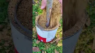 BUSHCRAFT SURVIVAL TEA BOILING METHODS! BUSHCRAFT CAMPING | WILDERNESS SURVIVAL #bushcraft #shorts