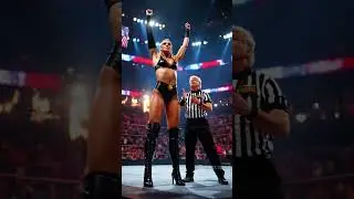 10ft WWE Champion Meets Tiny Ref Trump 🤯⚡