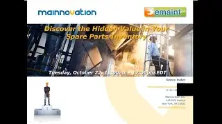 Best Practices Webinar: Discover the Hidden Value in Your Spare Parts Inventory