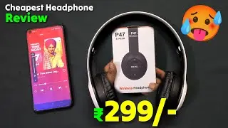 Techpunch P47 Wireless Headphones Review || Worricow Bluetooth Headphones P47 Sound Test