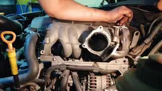 Touareg EGR alternator remove part 1