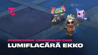 Ekko Lumiflacără | Prezentare campion chibi &ndash; Teamfight Tactics