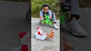 RC Santa Claus Sleigh With Reindeer Gift Vs Cycle Review