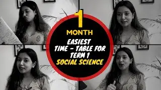 Time Table for Class 10 Term 1 | Class 10 SST | Last 1 Month Strategy | Shubham Pathak