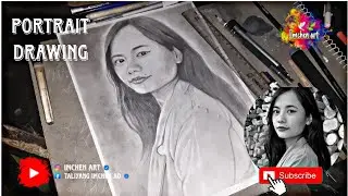 portrait drawing (video 85) timelapse #art #viral #drawing #pencildrawing