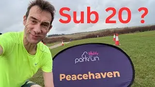 Sub 20 attempt and Power of 10 update at Peacehaven parkrun