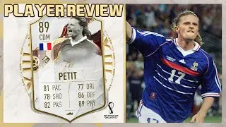 FANTASTIC CARD! 😍 89 WORLD CUP ICON PETIT PLAYER REVIEW! FIFA 23 ULTIMATE TEAM