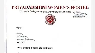 Priyadarshini women Hostel Allahabad University big update