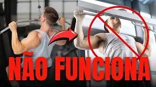 Descobri porque você faz PULLEY mas não evolui na BARRA FIXA | Faça da forma CERTA!