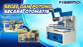 Mesin L-Bar Sealing dengan Sistem Keamanan | Automatic L-Bar Sealing FQL-450LB POWERPACK