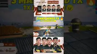 WWCD TX 3 MAN AGGRESSIVE😤 #teamxsparkallhighlights #shortsfeed